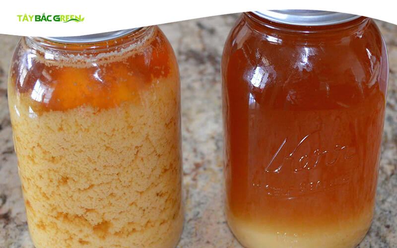 Bạn cần bảo quản cẩn thận để mật ong không bị đóng đường