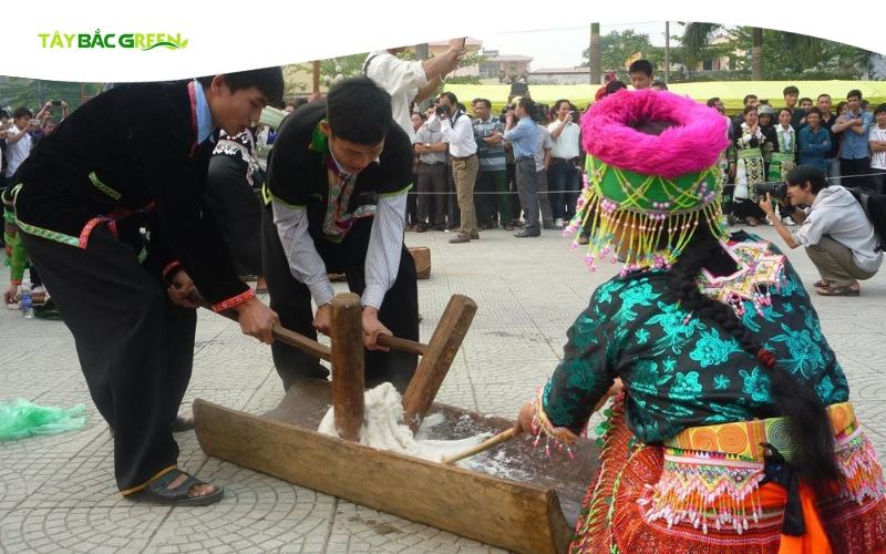 Bánh dày người Mông