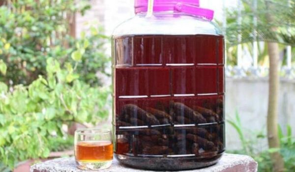 cách ngâm rượu chuối hột chín tươi
