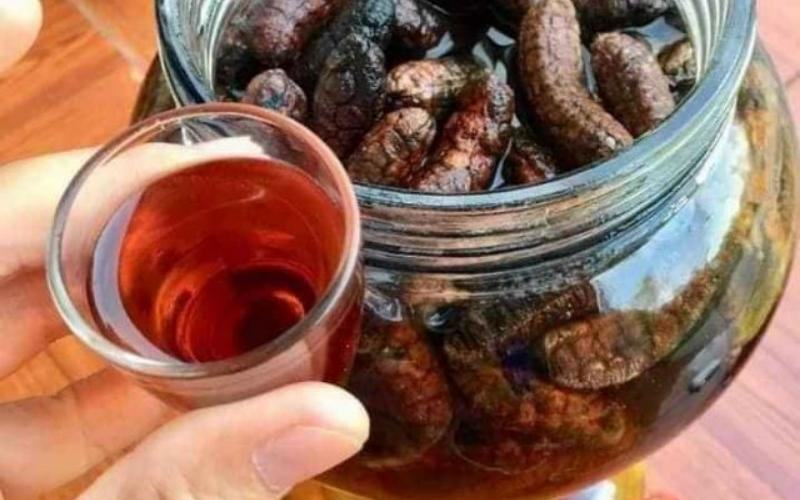 cách ngâm rượu chuối hột chín tươi
