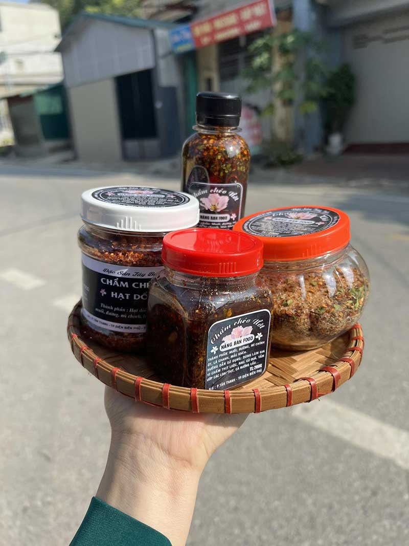 nhiều loại chẳm chéo khác nhau với các hương vị đặc trưng