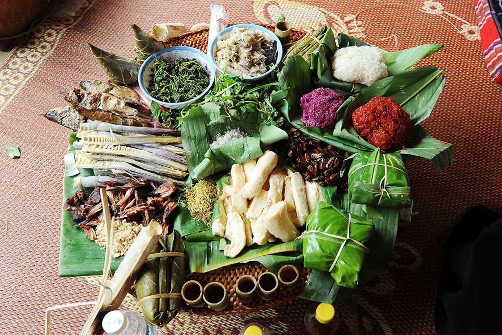 chẳm chéo - gia vị không thể thiếu trong bữa ăn của người vùng cao.